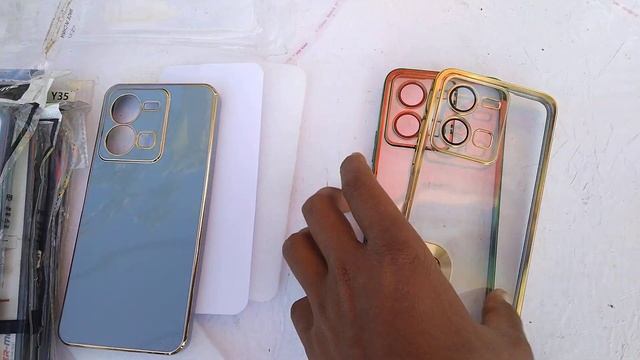 Vivo Y35: Good Looking and Stylish Back Cover with Camera Protection Lens смотреть онлайн