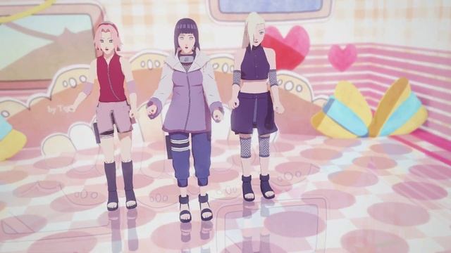 RED VELVET - QUEENDOM - Sakura*Ino*Hinata | Naruto MMD смотреть онлайн