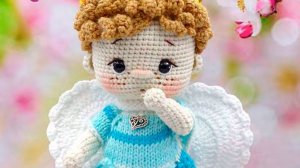 Амигуруми: схема Малыш Ангел | Игрушки вязаные крючком