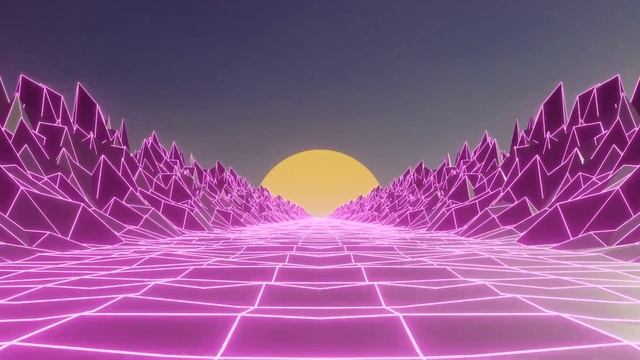Dawn Synthwave Loop (60 FPS) смотреть онлайн