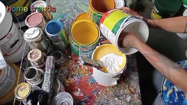 HOW TO MIX CITRUS COLOR MANUALLY? MANUAL MIXING PAINT/ LIGHT YELLOW COLORS/#PHILIPPINES PAINT MIXIN смотреть онлайн