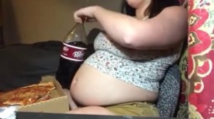 belly stuffing burped | bloat | big weight hugry food 06
