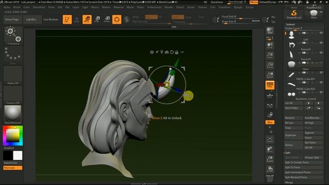LOKI ZBrush | Stylized Sculpting | 3D modeling | SD Arts & Sculptures смотреть онлайн