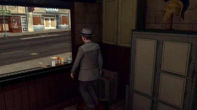 L A Noire The Black Caesar Чёрный Цезарь Кафе Черный Цезарь Допрос Флитвуда Моргана смотреть онлайн