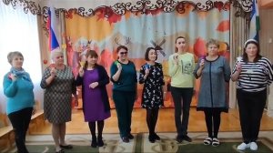 Игра на диатонических колокольчиках с коллективом ДОУ