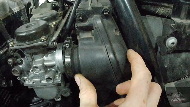Как снять карбюраторы с Yamaha XJR 400