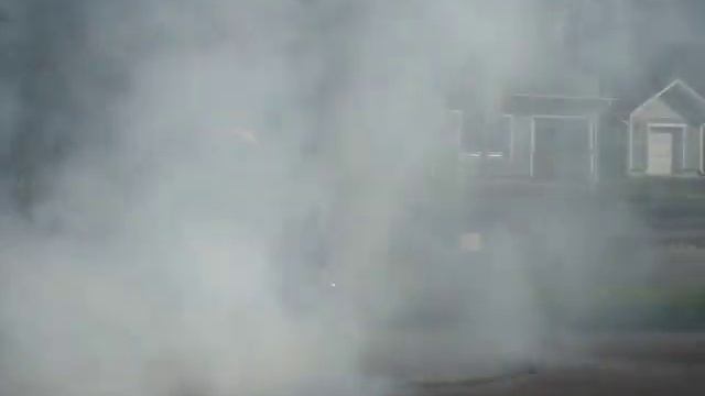 Honda VFR 800 small burnout. смотреть онлайн