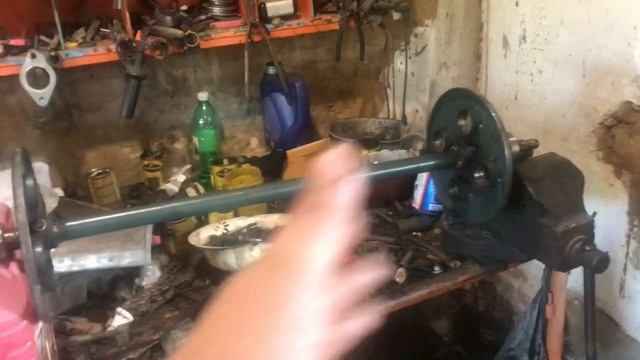 Чиним Подборщик на мини пресе 8050 смотреть онлайн