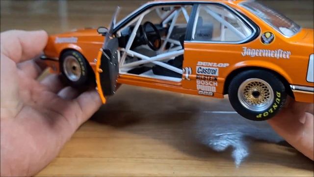 Diecast BMW 635 CSI 1:18 смотреть онлайн