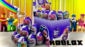 🎁ROBLOX с героями РАСПАКОВКА ЦЕЛОГО БОКСА ШОКОЛАДНЫХ ЯИЦ ШОКИ ТОКИ ! Что внутри? 😱🍫
