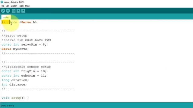Arduino Radar Using Ultrasonic Sensor | Processing Application Code смотреть онлайн