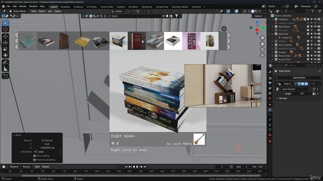 23 -025_How to use BlenderKit to download 3D models смотреть онлайн
