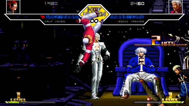 [KOF MUGEN] Ralf VS Orochi Yashiro смотреть онлайн