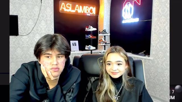 ASLAMBOI BU QIZNI SEVIB QOLDIMI🤔❤️MC.DINY VA ASLAM SUHBAT