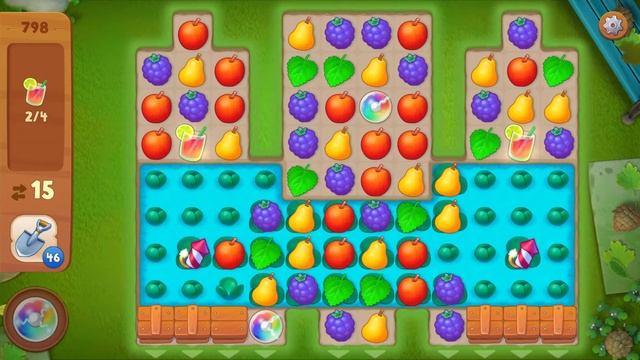 Gardenscapes Level 798 Walkthrough 