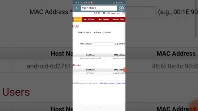 new jazz wifi device .. block users and 4g only(blacklist switch enable) смотреть онлайн