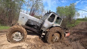 ТРАКТОРИАДА. РАРИТЕТ МТЗ-52 ШТУРМУЕТ ГРЯЗЬ! ЛУЧШИЙ КОЛЕСНЫЙ ВЕЗДЕХОД ИЗ СЕМЕЙСТВА МТЗ.