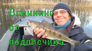 ЩУКА и СУДАК на даче. Тест спиннинга от подписчика.