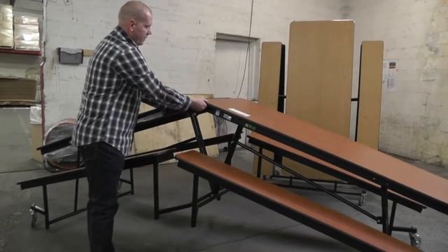 NPS Folding Table MTFB12 Operational Demo