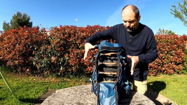 Présentation sac à dos Forclaz 50+10L MT500 Air смотреть онлайн