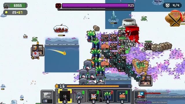 FINALMENTE 'DESTRUÍ O BOSS' COM UMA TORRE INSANA! Cluckmech Oasis смотреть онлайн