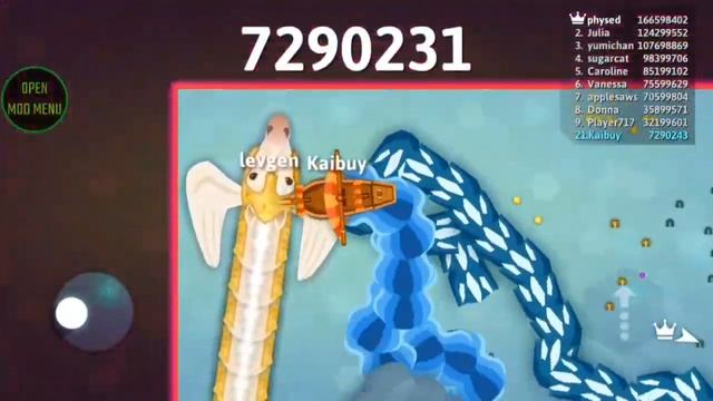 Snake.io Modmenu Gameplay #22