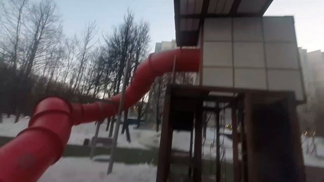 Детские площадки в районе Тёплый Стан у метро Тропарёво смотреть онлайн