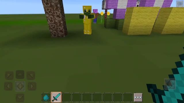 como seria o jogo plantas vs Zombies no minecraft? смотреть онлайн