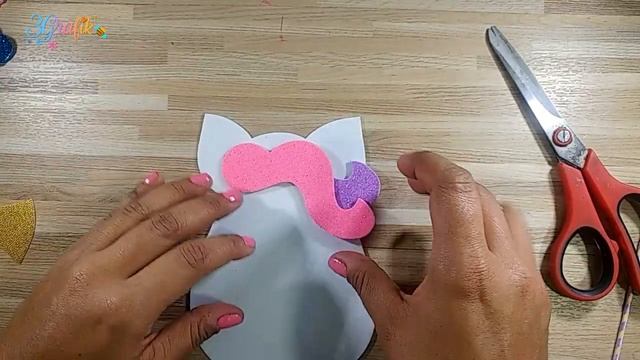 CENTRO de MESA para niñas de UNICORNIO 🦄 en FOAMI - (HAZLO) es Fácil y Rápido! смотреть онлайн