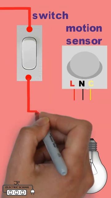 Схема подключения датчика движения смотреть онлайн