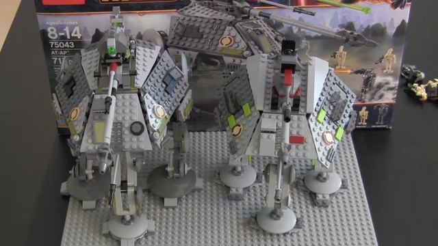 Lego Star Wars Set Review: AT-AP смотреть онлайн