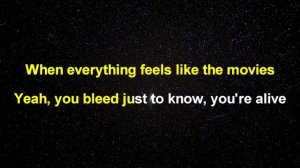 Goo Goo Dolls - Iris Karaoke Version