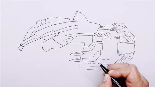 Miniforce X / Weapons Miniforce /How To Draw.
