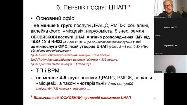 Навчальний семінар присвячений розвитку мережі ЦНАП та ВРМ / 25.10.2022 смотреть онлайн