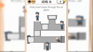 Brain Test 2 Tricky Stories Prison Escape All Levels 1-20