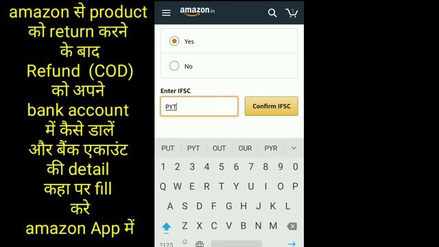 How to add bank account details in AMAZON for Refund | Amazon Refund to Bank Account смотреть онлайн