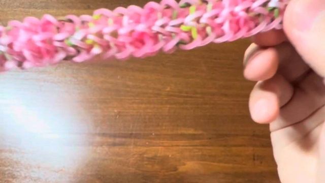 Rainbow Loom - “Angel Chain” Reversible Bracelet Tutorial (Hook Only, Original Design) смотреть онлайн