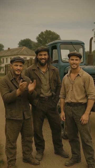 Нейросети забросили голливудских звезд... в колхоз!