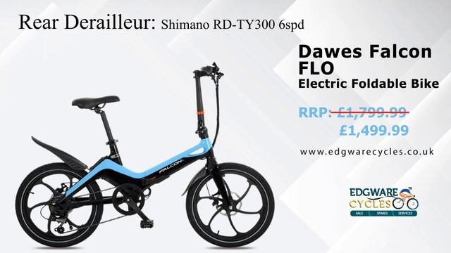 Dawes Falcon Flo Electric Foldable Bike смотреть онлайн