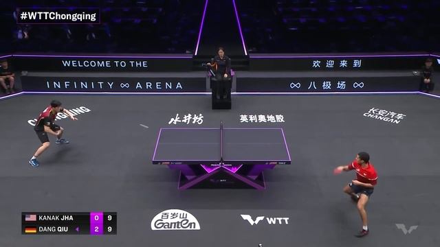 Dang Qiu vs Kanak Jha | MS R32 | WTT Champions Chongqing 2024 смотреть онлайн