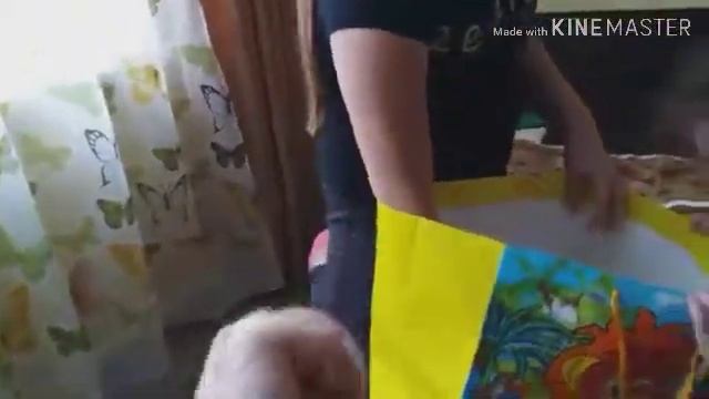 Распаковка посылки!!! Киса мариша обрадовалась!!!! смотреть онлайн