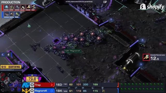 [TSL8] Trap (P) vs. Ragnarok (Z) | Матч 1 | Основной этап смотреть онлайн