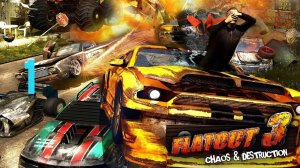 Прохождение FlatOut 3: Chaos & Destruction #1 (Детройт)