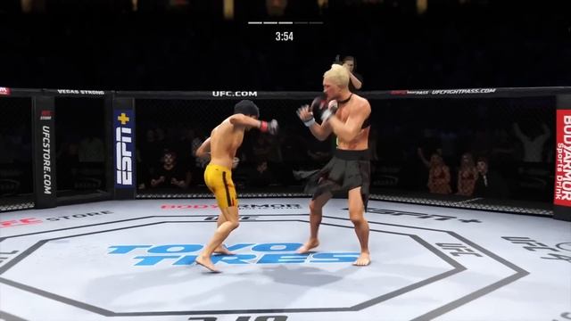 UFC4 Bruce Lee vs. Stefania Ferrario EA Sports UFC 4 смотреть онлайн