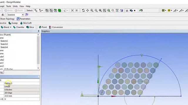 ANSYS FLUENT TUTORIAL: How to draw shell and tube heat exchanger of multi- tubes part 1. смотреть онлайн