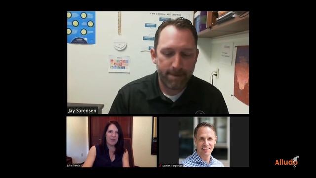 Jay Sorensen, Coordinator of Ed Tech talks Alludo professional development benefits смотреть онлайн