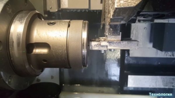 Работа барпулера. CNC barpuller.