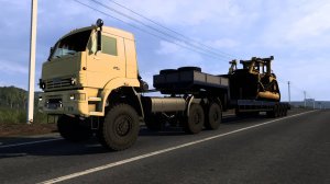 276 / ETS2 1.53 / Суровая Россия Забайкалье "R7" / КАМАЗ 65225 БАТЫР / Из Кемерово на Восток!