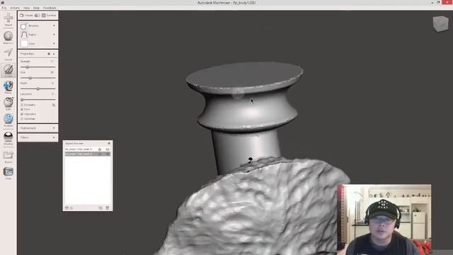 Zbrush to resin 3D Print - Hollowing with Meshmixer смотреть онлайн