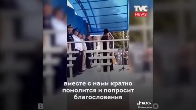 Напутствие батюшки курсантам ВДВ.